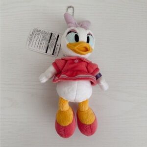 Tokyo Disney Daisy Duck plush keychain
